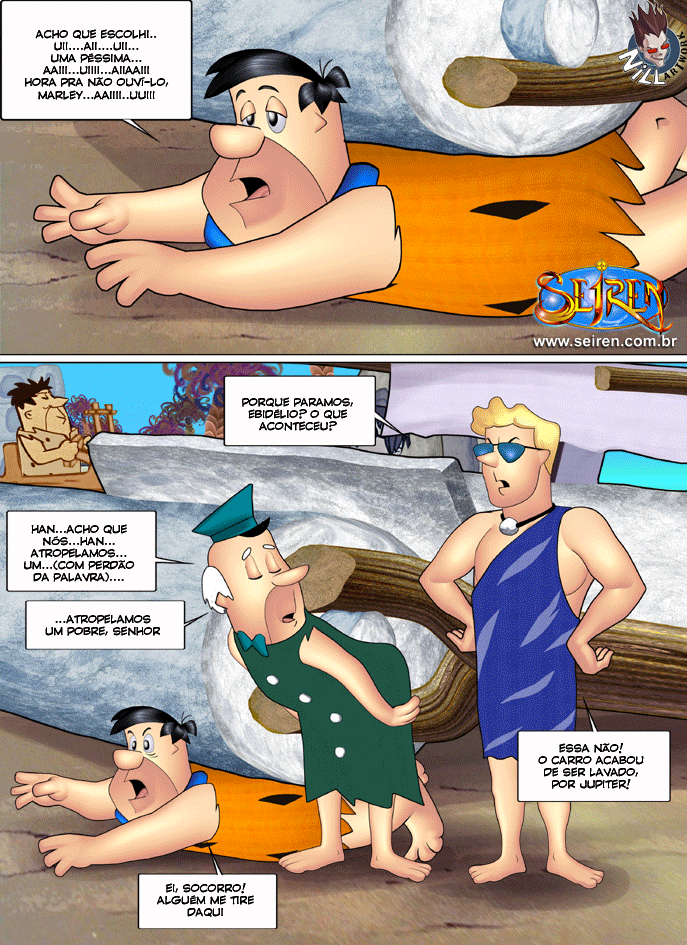 Os Flintstones - As Rodas Sociais - Animado Parte 2