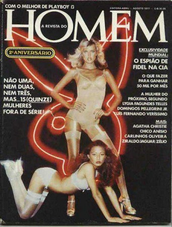 Ann Pennington e Lisa Sohm nuas na Playboy - Agosto de 1977